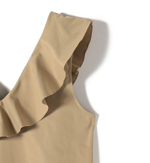 SHIPS Colors 「SHIPS Colors:〈手洗い可能〉ラッフル ジャンパースカート」|ジャンパースカート|