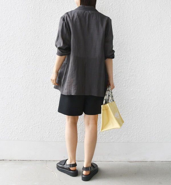 SHIPS for women「〈手洗い可能〉ダブル クロス ハーフ パンツ」|キュロット|