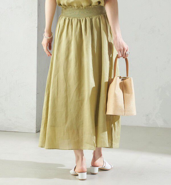 SHIPS for women「〈手洗い可能〉ラミー 4 ウエスト シャーリング スカート」|スカート|