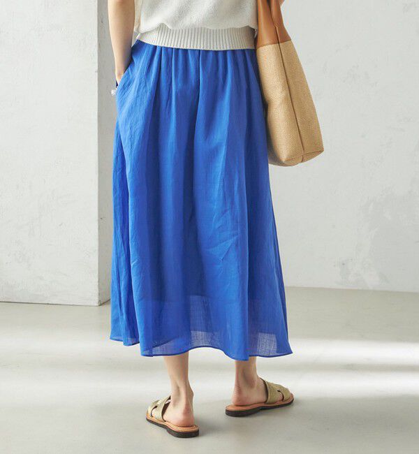 SHIPS for women「〈手洗い可能〉ラミー 4 ウエスト シャーリング スカート」|スカート|