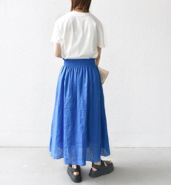 SHIPS for women「〈手洗い可能〉ラミー 4 ウエスト シャーリング スカート」|スカート|