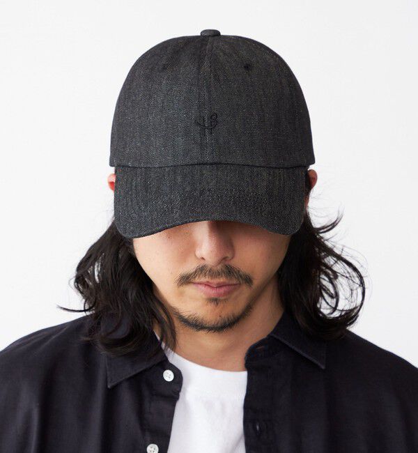 SHIPS「【WEB限定】SHIPS: ワンポイント ロゴ エンブロイダリー オーバーフィット デニム キャップ」|キャップ・キャスケット|