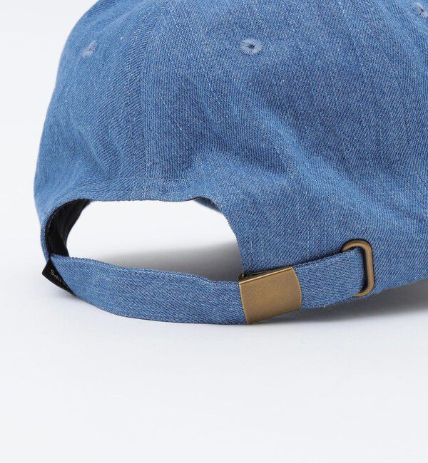 SHIPS「【WEB限定】SHIPS: ワンポイント ロゴ エンブロイダリー オーバーフィット デニム キャップ」|キャップ・キャスケット|