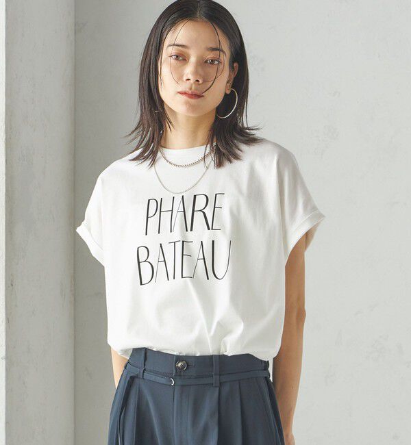 SHIPS for women「〈洗濯機可能〉プラチナ ヴェール TEE」|Tシャツ・カットソー|