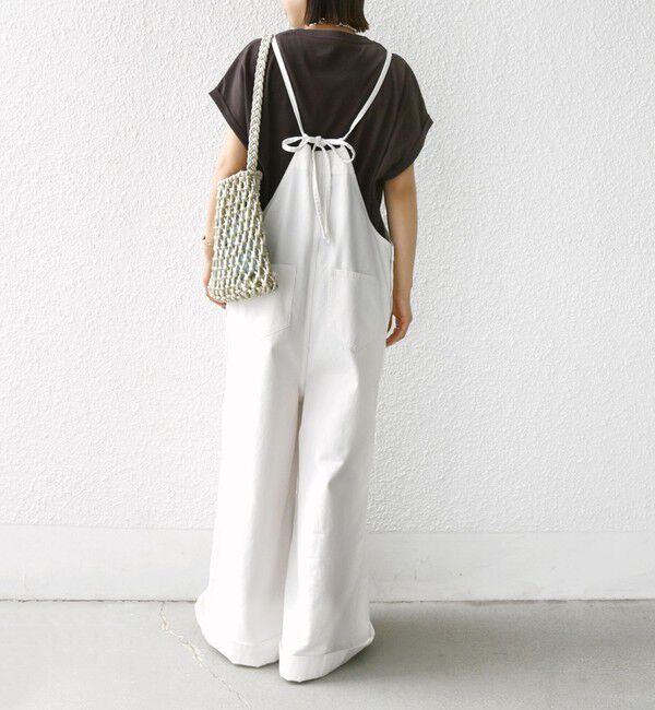 SHIPS for women「〈洗濯機可能〉プラチナ ヴェール TEE」|Tシャツ・カットソー|