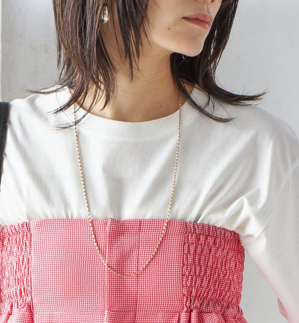 SHIPS for women「シズク トップ アジャスター ネックレス」|ネックレス|
