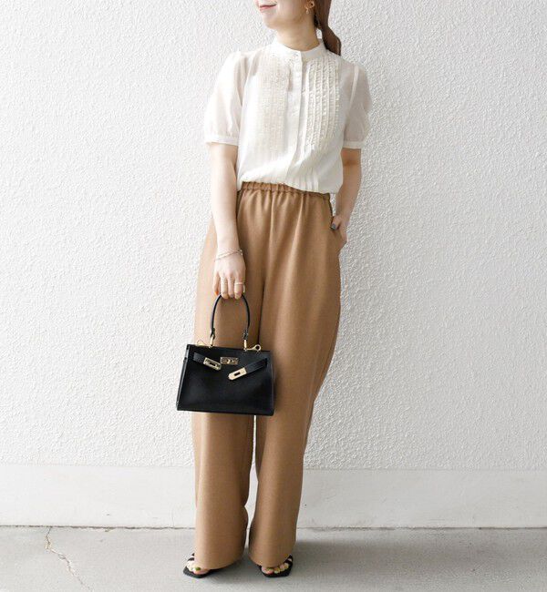 SHIPS any「SHIPS any:〈洗濯機可能〉リネンライク ジレ ワンピース &times; イージー パンツ セットアップ」|その他|