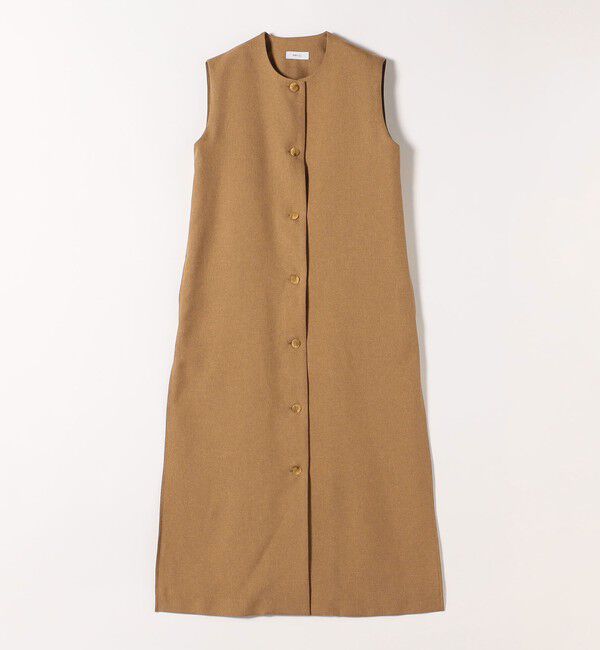 SHIPS any「SHIPS any:〈洗濯機可能〉リネンライク ジレ ワンピース &times; イージー パンツ セットアップ」|その他|