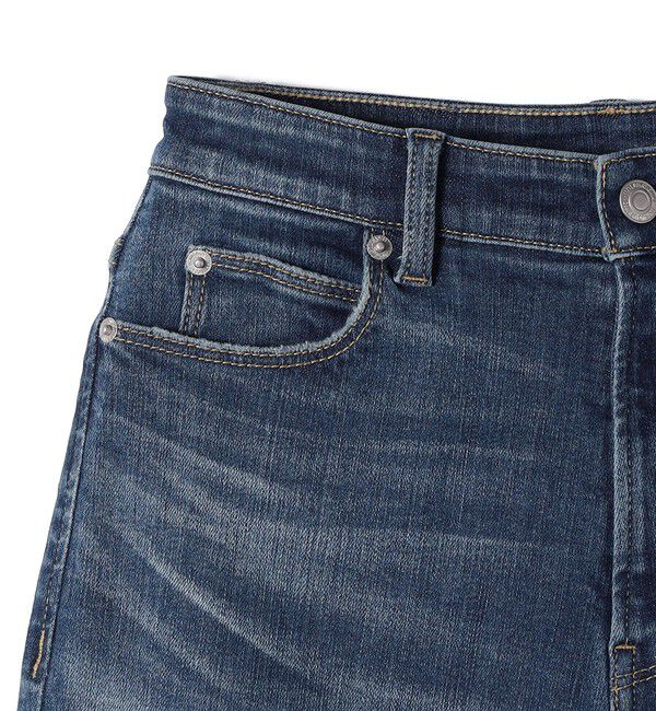 SHIPS for women「〈洗濯機可能〉ストレッチ ストレート デニム パンツ」|デニム|