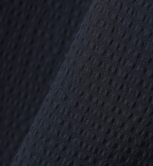 quaranciel「quaranciel:〈洗濯機可能〉ミニサッカー ハーフスリーブ 開襟 シャツ」|シャツ・ブラウス|