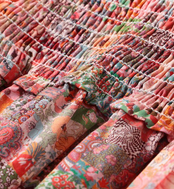 SHIPS KIDS「SHIPS KIDS:80～90cm / リバティ ノースリーブ ワンピース」|ワンピース|