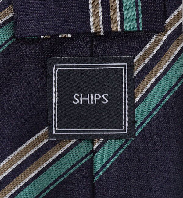SHIPS「SHIPS: シルク マルチ ストライプ ネクタイ」|ネクタイ・蝶ネクタイ|