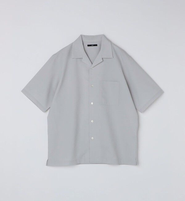 SHIPS「SHIPS: AirShade オープンカラー ショートスリーブ シャツ」|シャツ・ブラウス|