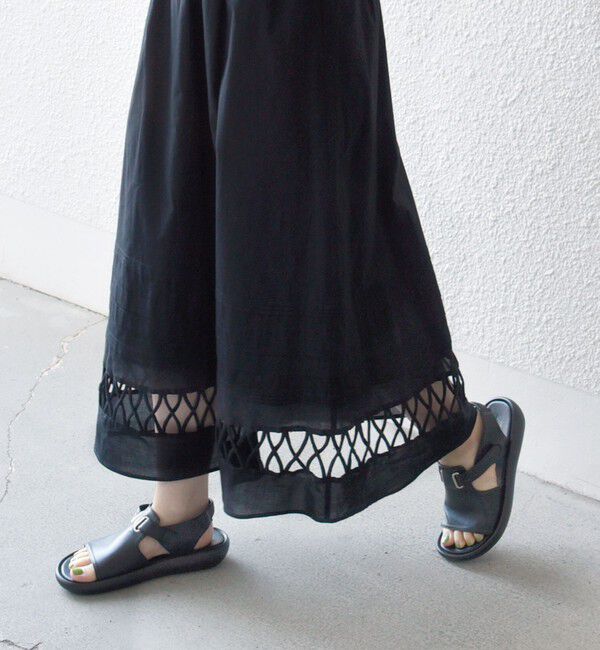 SHIPS any「SHIPS any:〈手洗い可能〉ロープ デザイン ギャザー フレア スカート」|スカート|