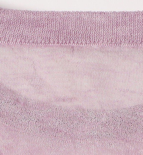 SHIPS for women「《予約》Wai＋:〈手洗い可能〉クリンクル シアー ショート スリーブ プルオーバー」|ニット・セーター|