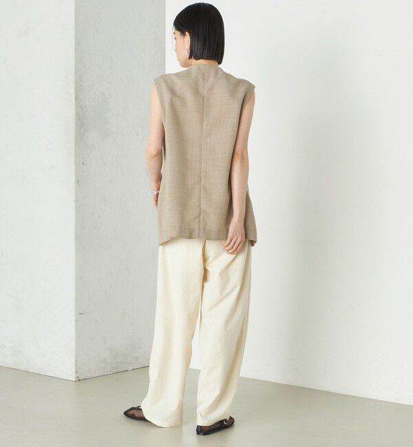 SHIPS for women「Wai＋:〈手洗い可能〉2タック スラックス」|スラックス|