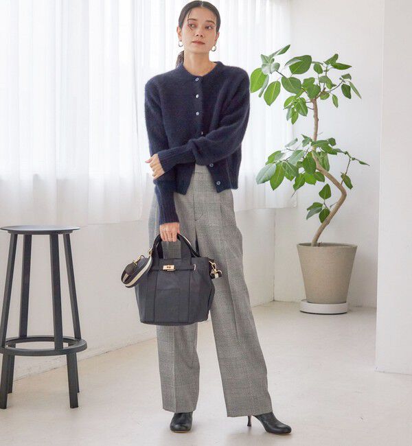 SHIPS for women「《一部追加予約》【WEB限定】パーテーション ライン テープ バッグ」|ショルダー・メッセンジャー|