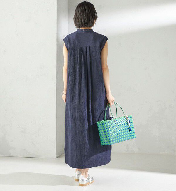 SHIPS for women「〈手洗い可能〉ACAR リップル タック ワンピース」|ワンピース|