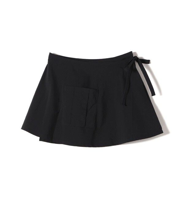 SHIPS for women「maroba:＜手洗い可能＞ラッシュ リボン ラップ スカート」|その他|