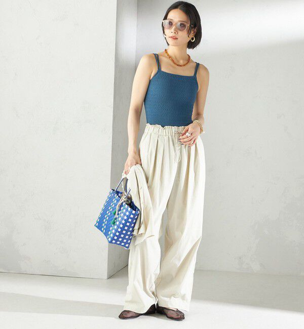 SHIPS for women「maroba:＜手洗い可能＞バック リボン ワンピース スイム ウェア」|その他|