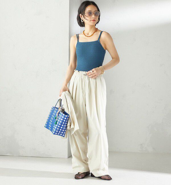 SHIPS for women「maroba:＜手洗い可能＞バック リボン ワンピース スイム ウェア」|その他|