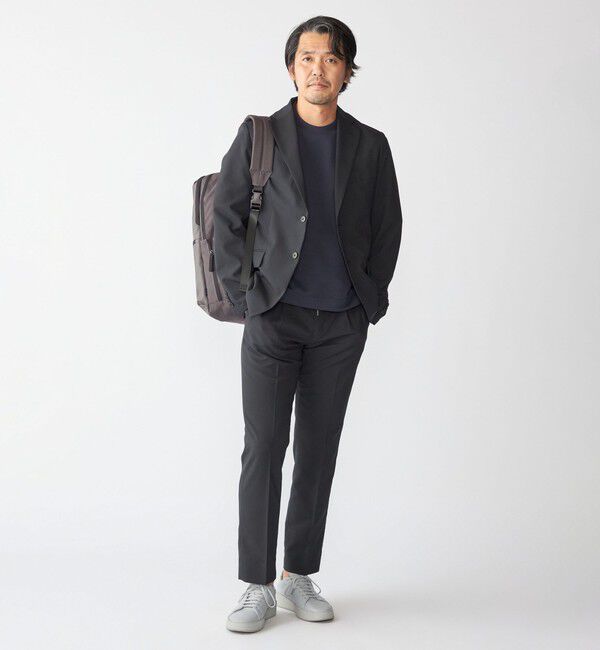 SHIPS「【WEB限定】SHIPS:〈手洗い可能〉ナチュラル ストレッチ エア セットアップ」|スーツ|