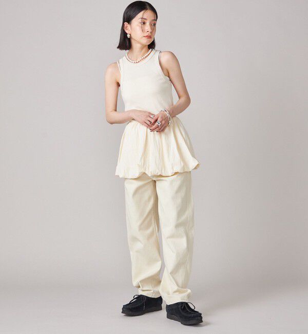 SHIPS for women「SHIPS NINE CASE:〈洗濯機可能〉バブル ヘム トップス」|その他|