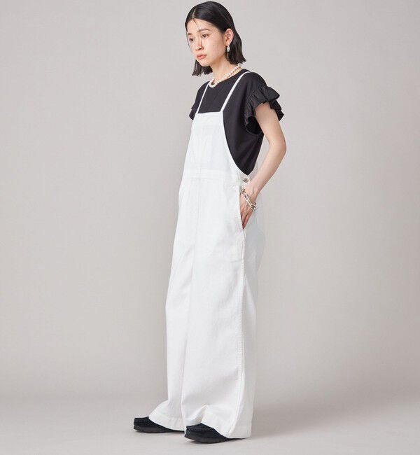 SHIPS for women「SHIPS NINE CASE:〈洗濯機可能〉カツラギ サロペット」|オールインワン|