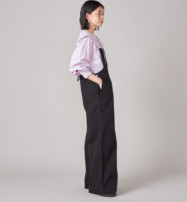 SHIPS for women「SHIPS NINE CASE:〈洗濯機可能〉カツラギ サロペット」|オールインワン|