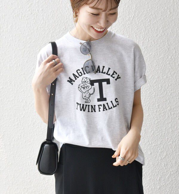 SHIPS any「GULFCOAST SPORTSWEAR:〈洗濯機可能〉グラフィック TEE」|Tシャツ・カットソー|