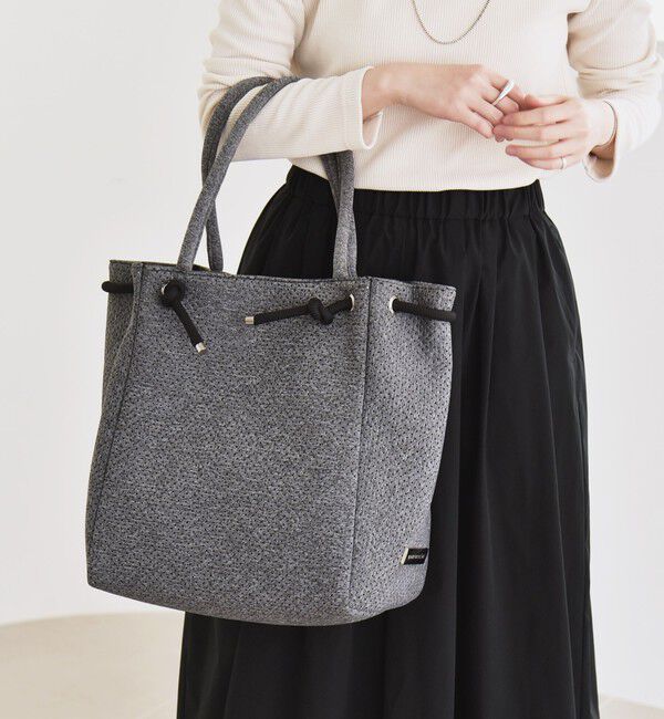 quaranciel「quaranciel: パンチング ロープ デザイン トート バッグ（A4対応）」|トートバッグ|