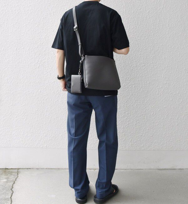 SHIPS any「SHIPS any: スプリット レザー ミディアム ショルダーバッグ (カードケース付き)◆」|ショルダー・メッセンジャー|