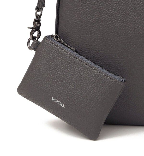 SHIPS any「SHIPS any: スプリット レザー ミディアム ショルダーバッグ (カードケース付き)◆」|ショルダー・メッセンジャー|