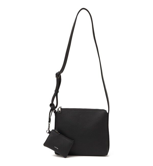 SHIPS any「SHIPS any: スプリット レザー ミディアム ショルダーバッグ (カードケース付き)◆」|ショルダー・メッセンジャー|