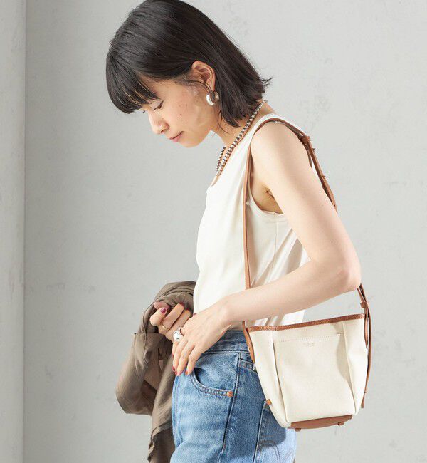 SHIPS for women「〈手洗い可能〉ポリエステル スノー ベロア 前後 2WAY タンクトップ」|タンクトップ|