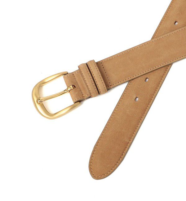 SHIPS for women「ヌバック レザー ボリューム バックル ベルト」|ベルト|