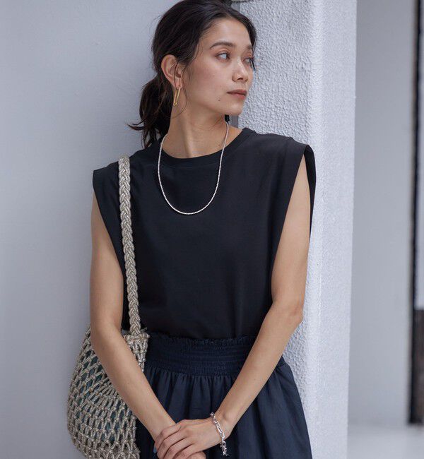 SHIPS for women「INDIAN JEWELRY:ナバホ パール ネックレス（3mm）」|ネックレス|