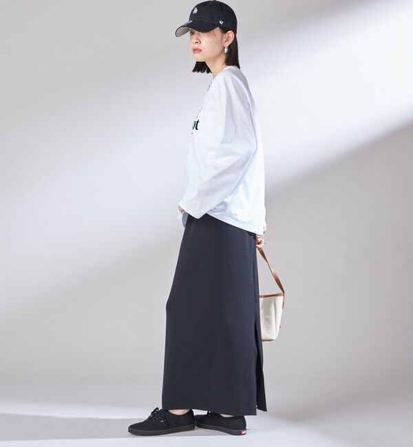 SHIPS for women「【SHIPS別注】Champion: プリント ロングスリーブ TEE」|Tシャツ・カットソー|