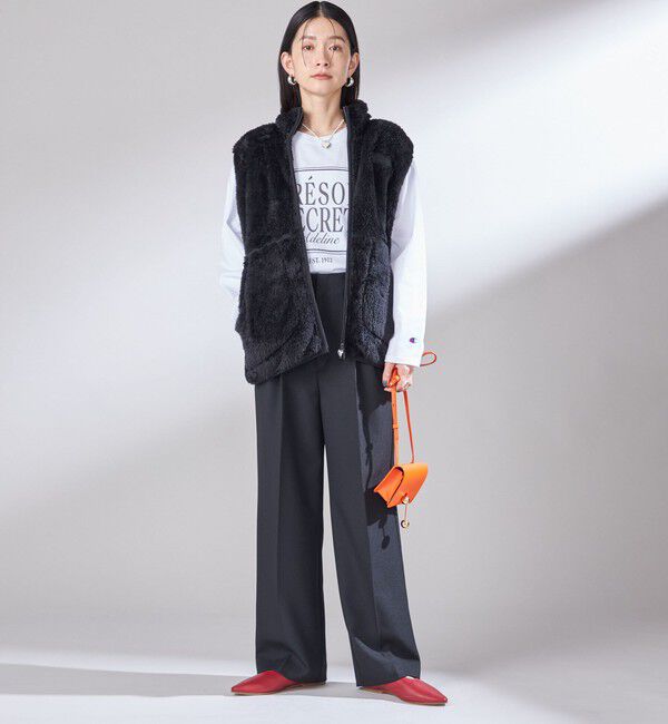 SHIPS for women「【SHIPS別注】Champion: プリント ロングスリーブ TEE」|Tシャツ・カットソー|