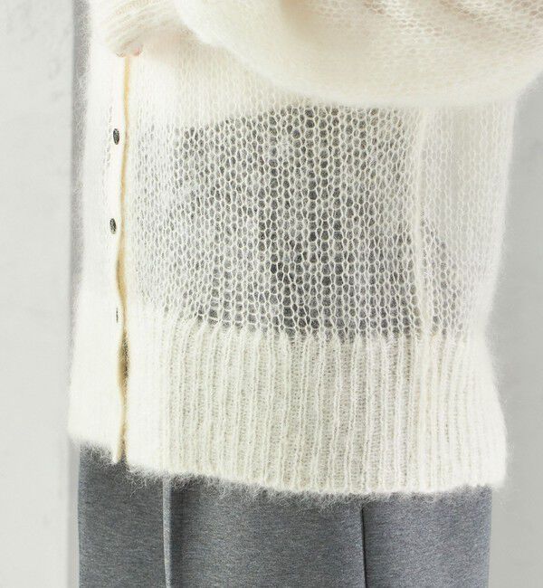 SHIPS for women「モヘヤ クルーネック カーディガン」|カーディガン|