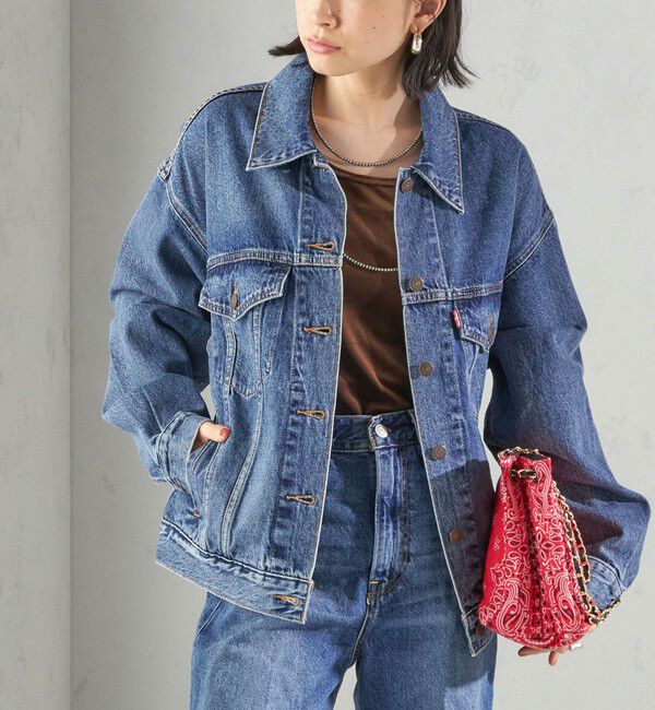SHIPS for women「Levi&rsquo;s:90S TRUCKER」|デニムジャケット|ブルー