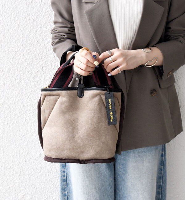 SHIPS any「【SHIPS any別注】Folna: 2WAY ライン リバーシブル ショルダー バッグ」|ショルダー・メッセンジャー|