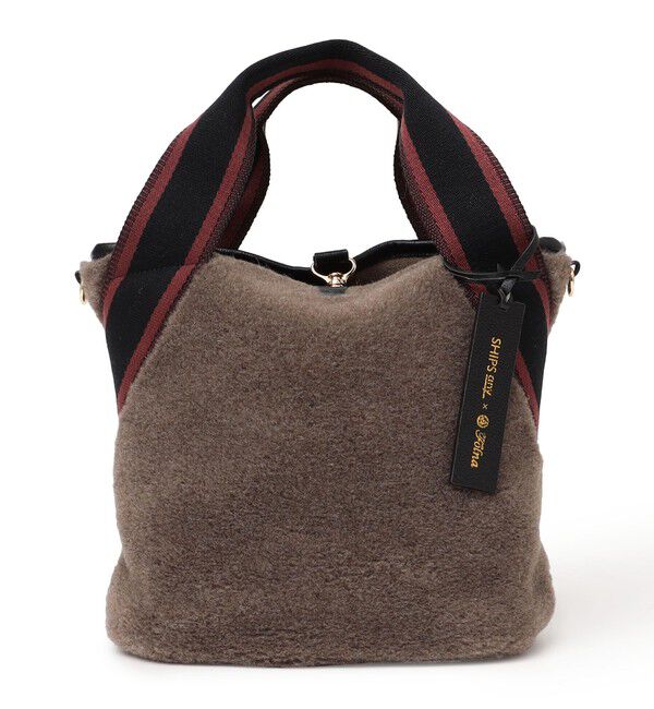 SHIPS any「【SHIPS any別注】Folna: 2WAY ライン リバーシブル ショルダー バッグ」|ショルダー・メッセンジャー|