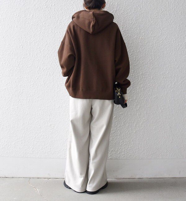 SHIPS any「SHIPS any:〈洗濯機可能〉USAコットン 裏起毛 フーディー ルーズ プルオーバー」|パーカー|