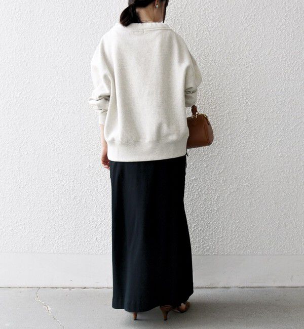 SHIPS any「SHIPS any:〈洗濯機可能〉USA コットン 裏起毛 ボトルネック プルオーバー」|スウェット・ジャージ|