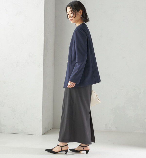 SHIPS for women「〈洗濯機可能〉マルチ ファンクション ロング タイト スカート」|スカート|