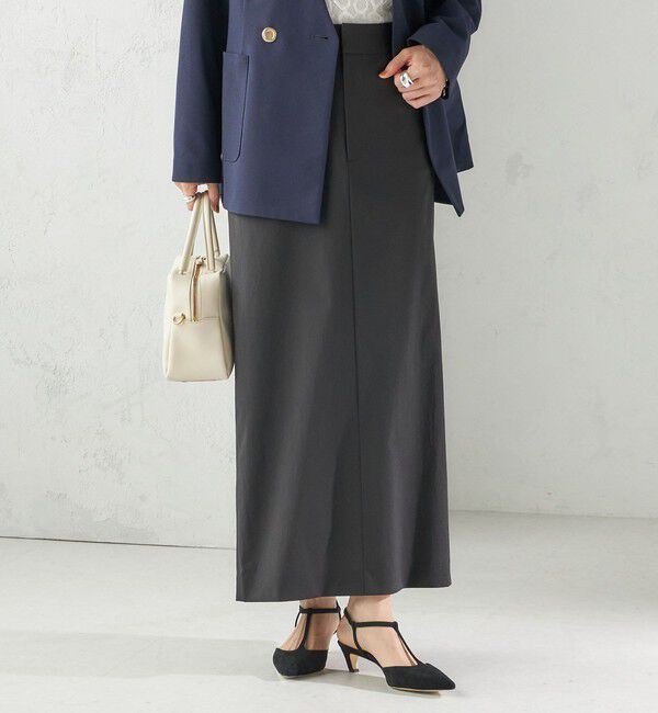 SHIPS for women「〈洗濯機可能〉マルチ ファンクション ロング タイト スカート」|スカート|