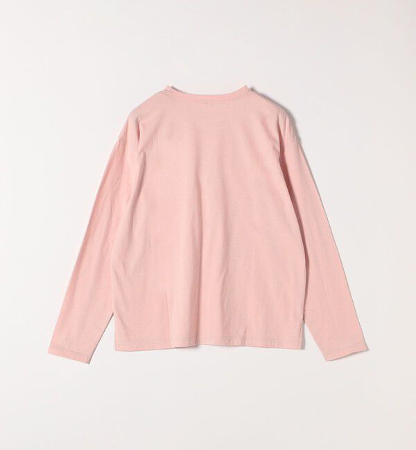 SHIPS any「【SHIPS any別注】MONMIMI:〈洗濯機可能〉ロゴ プリント ロンTEE 25AW」|Tシャツ・カットソー|