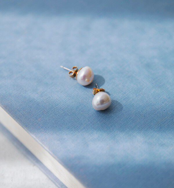 quaranciel「quaranciel: 淡水 パール ピアス」|ピアス|