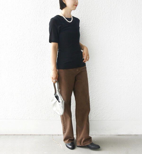 SHIPS for women「シアー フライス レイヤード TEE」|Tシャツ・カットソー|